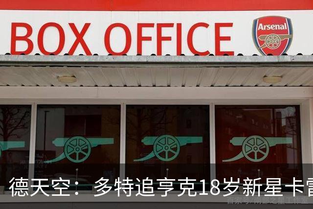 德天空：多特追亨克18岁新星卡雷察斯，本周前往比利时谈判